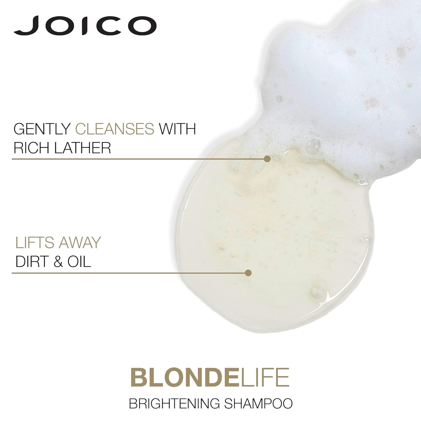 Joico shampoo blonde life brightening 1L cabello rubio / decolorado / con mechas