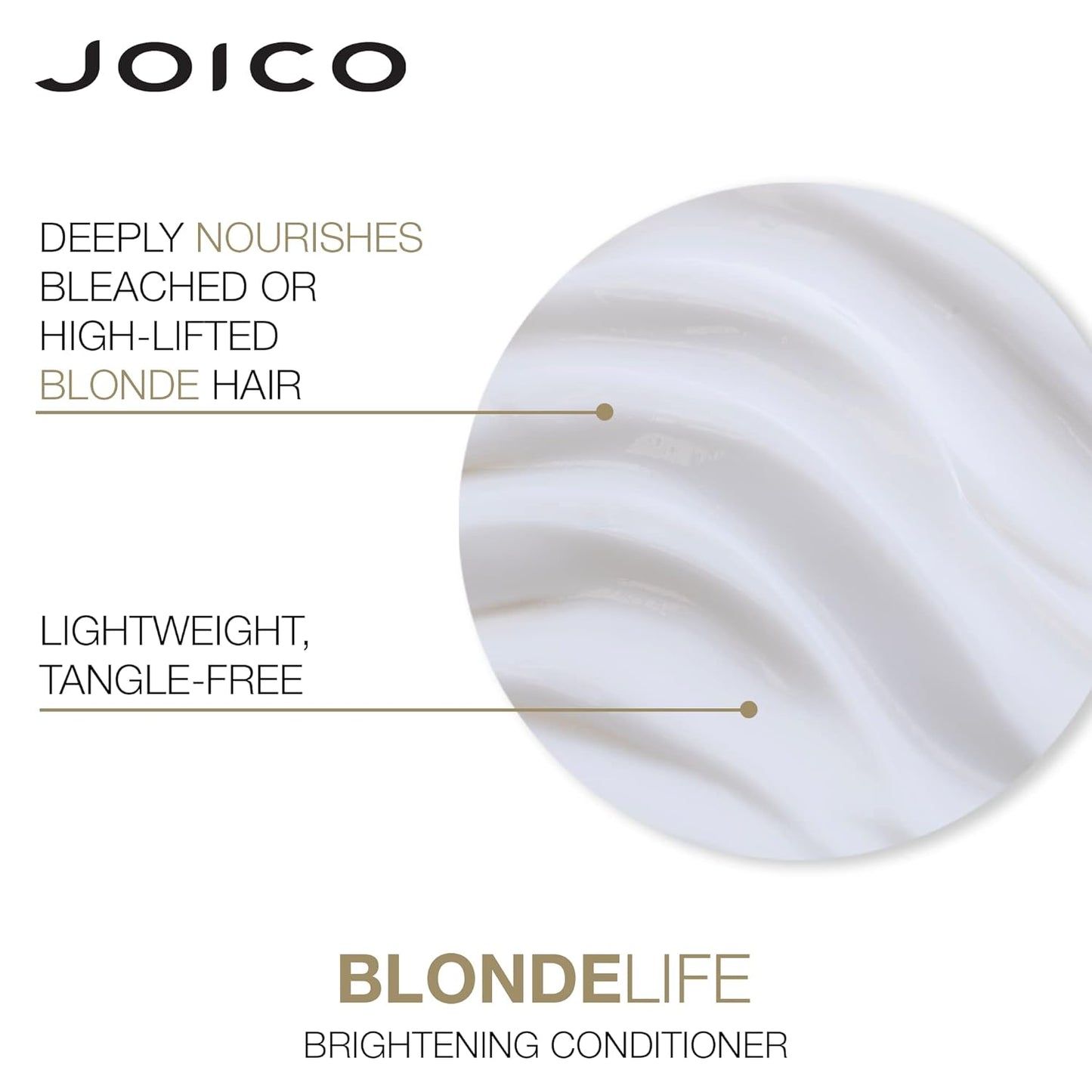 Joico acondicionador blonde life brightening 250ml - cabello rubio / decolorado / con mechas