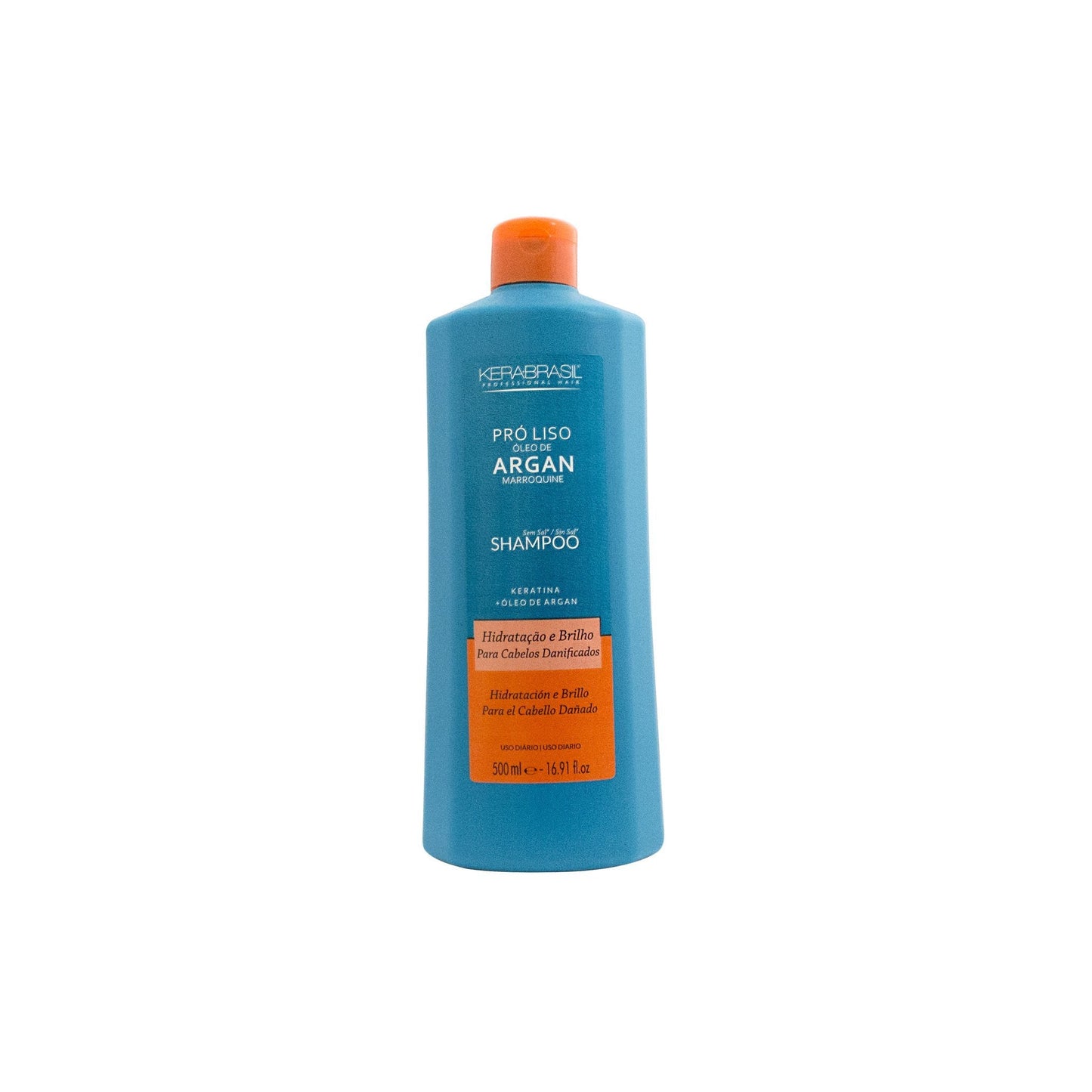 KERABRASIL ARGÁN SHAMPOO 500ML - cabello maltratado - Kosmetica