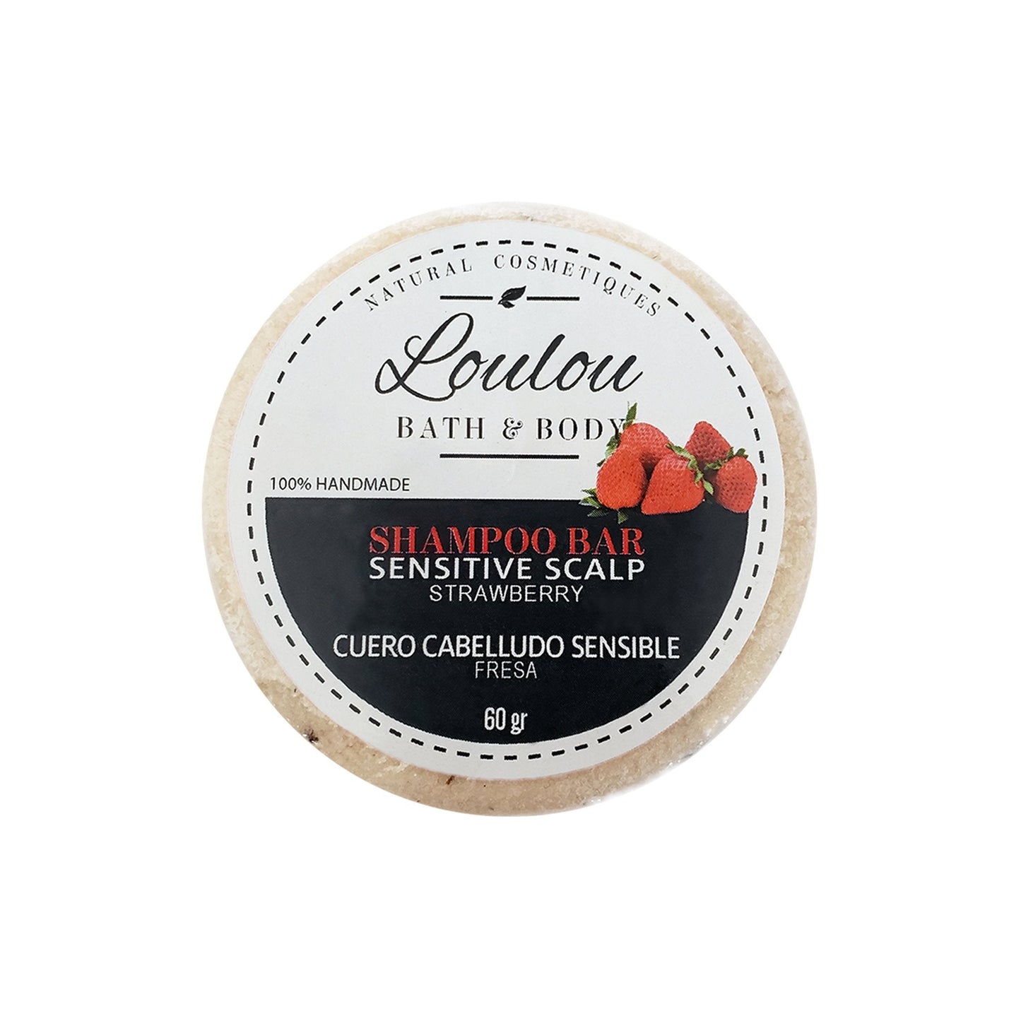 LOULOU SHAMPOO BAR SENSITIVE SKIN SCALP 60g - cuero cabelludo sensible - Kosmetica