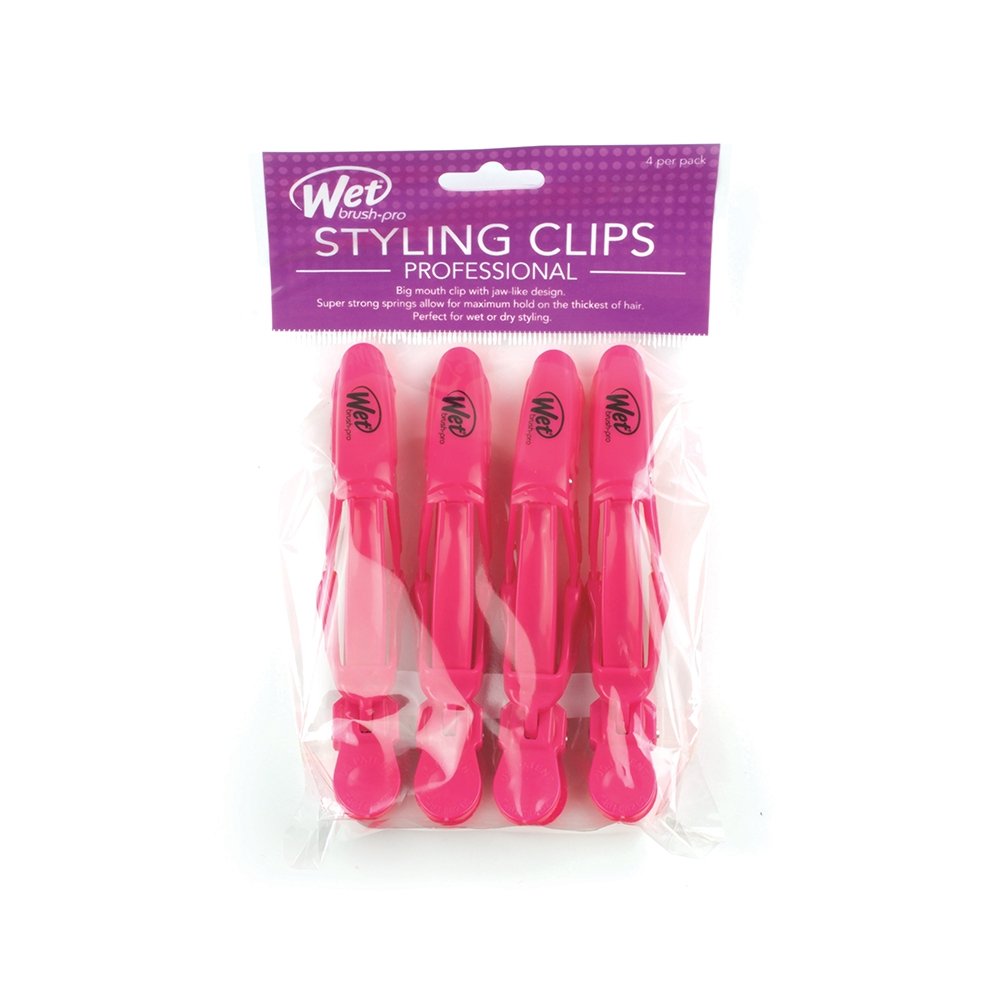 WET BRUSH STYLING CLIPS X4 ROSADO PRO - Kosmetica